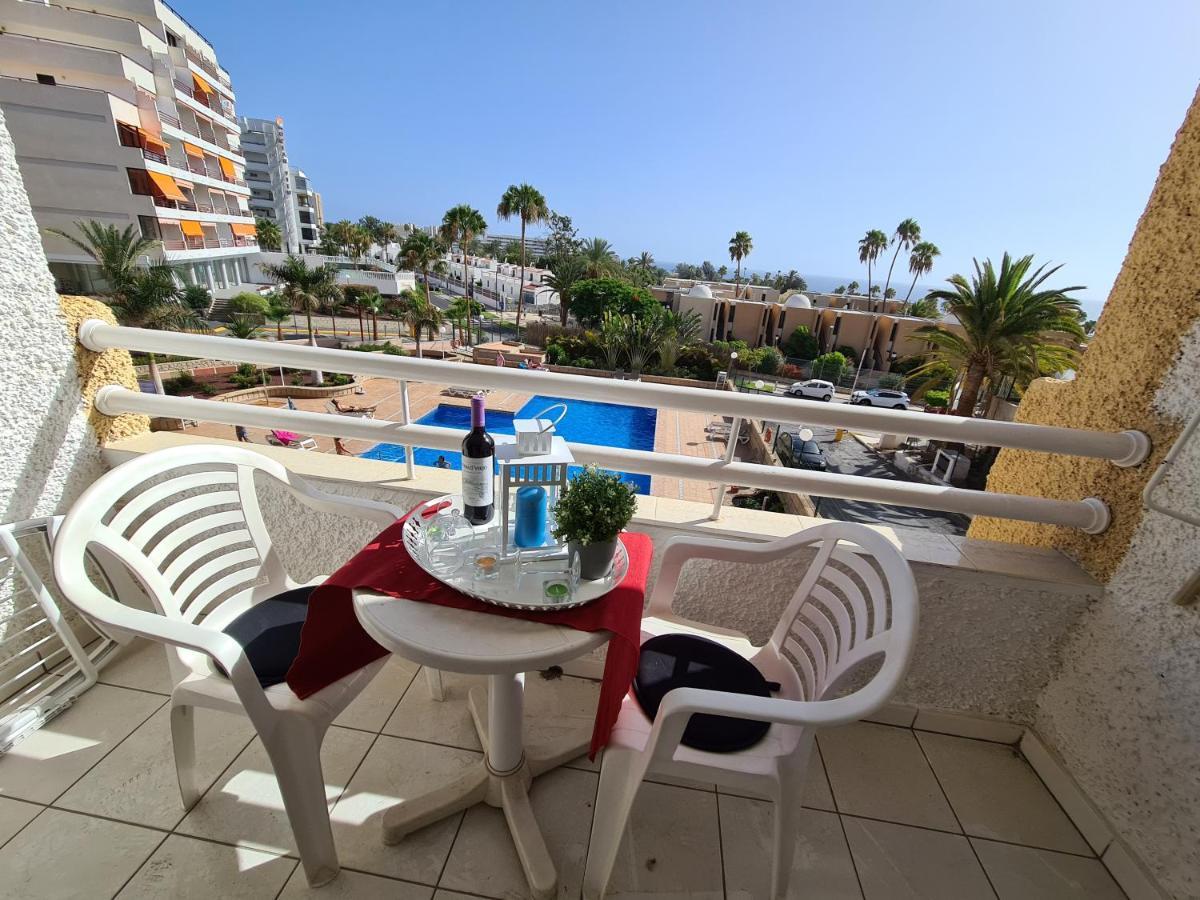 Borinquen Only 280 Meters To The Beach, Balcony With Sea View, Heated Pool, Wifi Playa de las Americas  Exterior photo